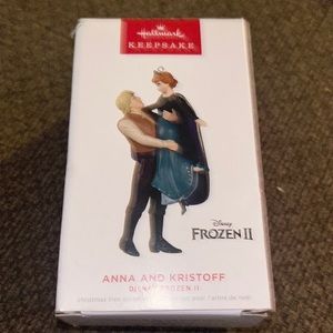 Hallmark Frozen 2 Anna and Kristoff 2022 Disney Princess Keepsake Ornament NIB